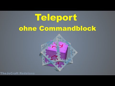 TELEPORTER ohne Commandblöcke | Tutorial