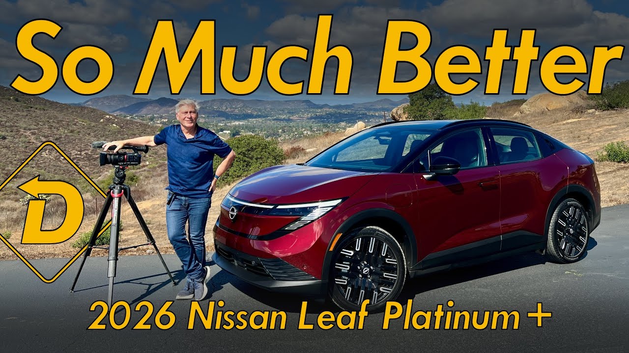 All-New 2026 Nissan Leaf With NACS is Improved in Every Way #automobile