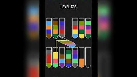 Water sort puzzle level 395