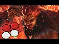 Akuma 180 Damage Death Combo in Real Match...