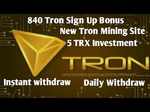New Trx best free cloud mining | Trx site | Earn cryptocurrency | Mining every day | Tech and earn