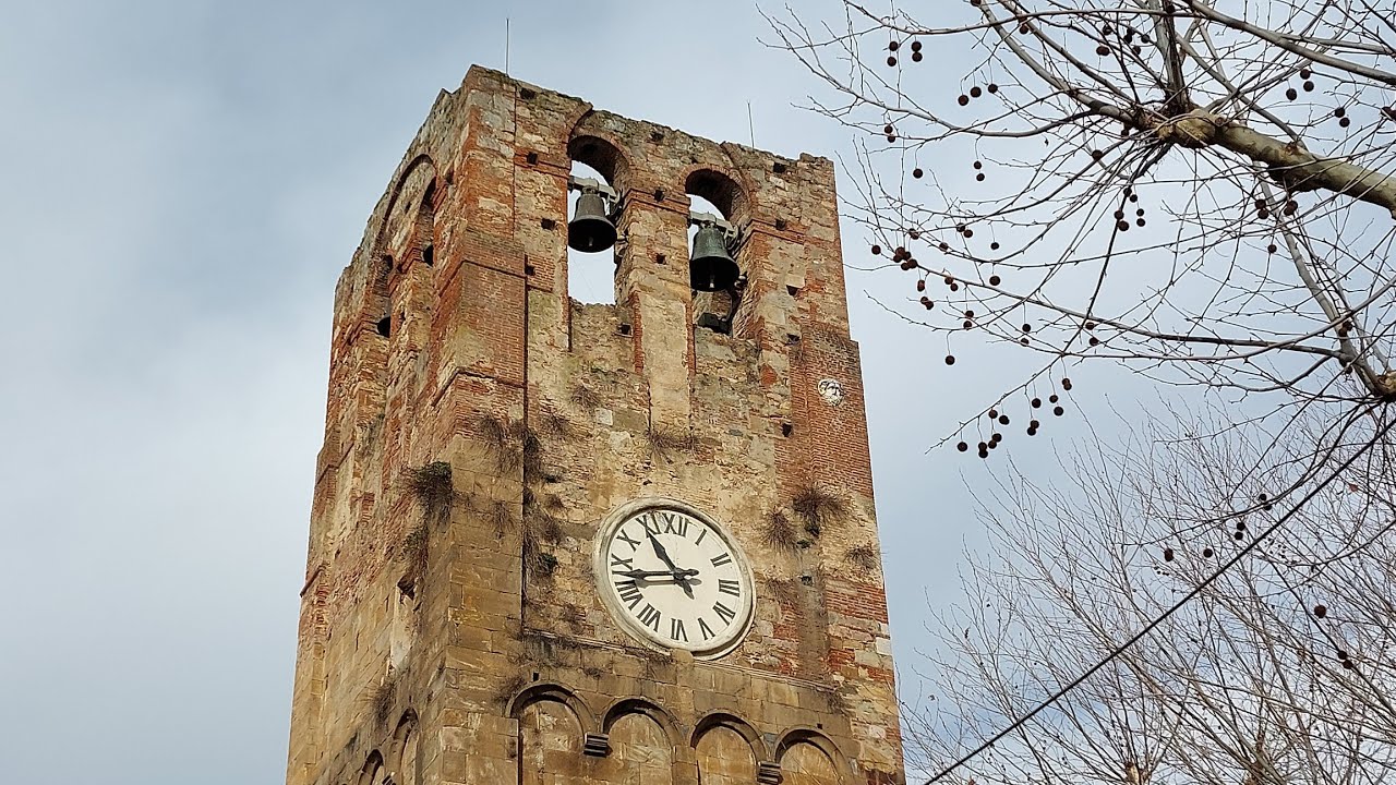Le campane di Calci(PI) Pieve dei Santi Giovanni ed Ermolao,Distesa festiva + richiami