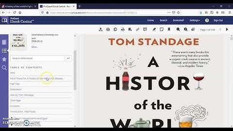 How to Download Chapters in Ebook Central
