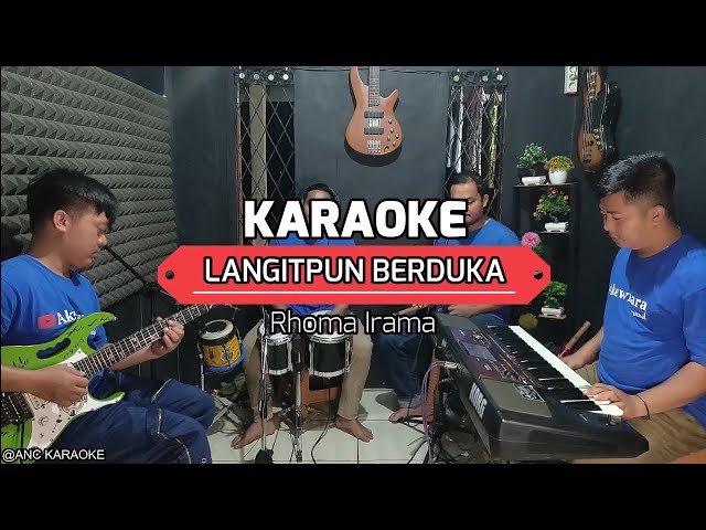 LANGITPUN BERDUKA KARAOKE NADA COWOK Rhoma Irama class=