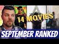 September 2023 Movies RANKED (Tier List)