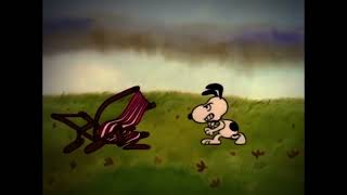 Snoopy Vs Sentient Lawn Chair Battle Scene But Even More Epic