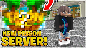BEST NEW MINECRAFT PRISON SERVER! *2025 EDITION* | Java + Bedrock Edition 1.21.1