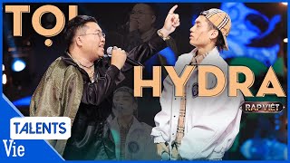 Chí Phèo HYDRA dùng văn xe ôm kể chuyện tình yêu cùng TỌI Bá Kiến | Rap Việt Live Stage