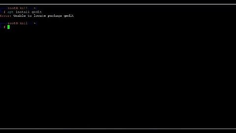 Fix "Unable to Locate Package" Error on Kali Linux