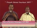 2 how to preach better  how to receive messages from god  2  rstanley