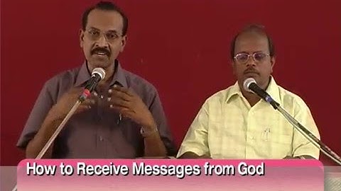 2. How to Preach Better? - How to receive Messages from God? - 2 - R.Stanley