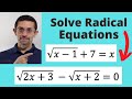 Understanding Radical Equations