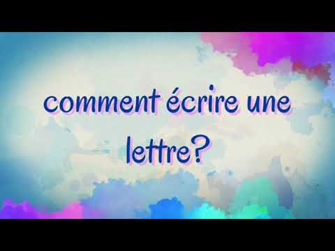 Vidéo: Comment Rédiger Une Lettre D'invitation