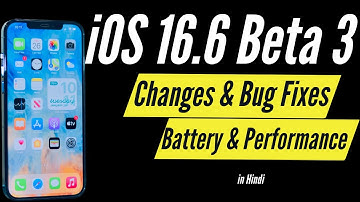 iOS 16.6 Beta 3 I Changes and Bug Fixes in Hindi I TechnoaddictsIndia