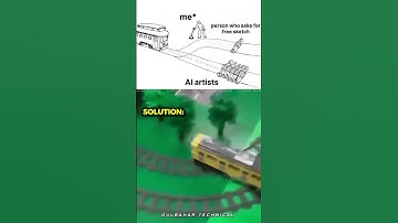 AI vs Free Sketch Dilemma | The Trolley Problem Just Got a Meme Upgrade 🤯😂