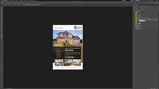 4x6 Real Estate Listing Postcard Photoshop Template Instructions