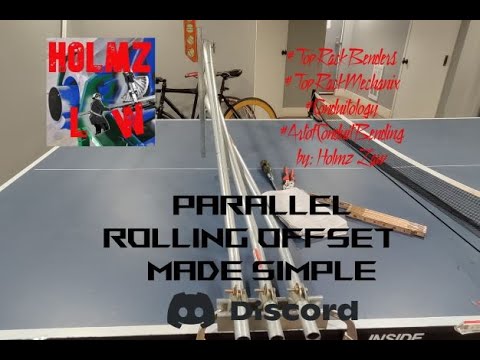 Conduit Bending - Simple Parallel Rolling Offsets