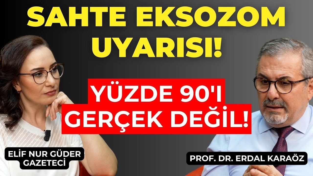 Piyasadaki eksozom tedavileri aslında eksozom değil! Hastalıklarımızın şifresi eksozomlarımızda!