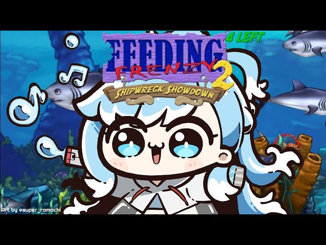 【Feeding Frenzy 2】fish【Kobo Kanaeru / hololive ID】のサムネイル