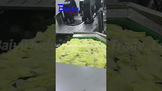 Automatic Potato Chips Frying Production Line|French Fries & Banana Chips Processing Machine#baiyu