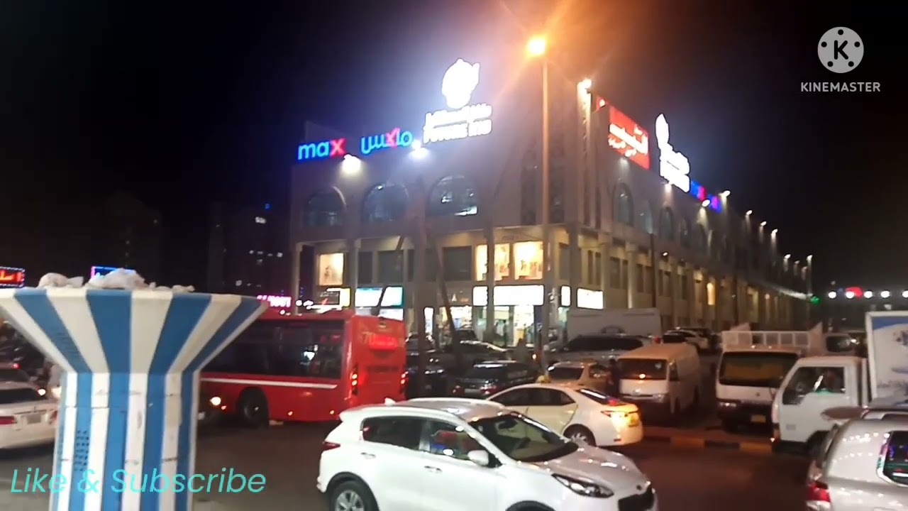 Kuwait @@@ khaitan market(Night vision) Part-1