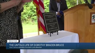 Her heroic work was kept top secret. Now everyone in Chesterfield will know her name.