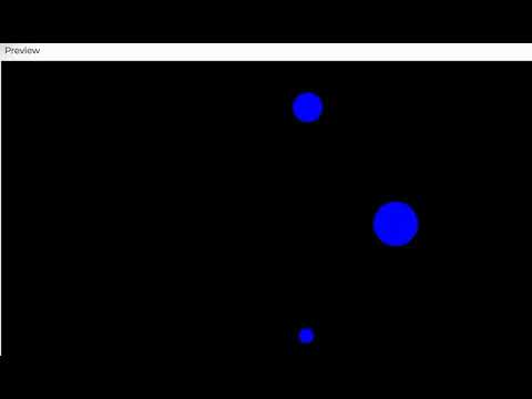 3 bouncing balls - created using OpenAI Codex and P5.js prompted