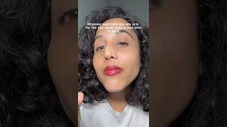 Devi Is A Spring Lipstick. I Don't Make The Rules.