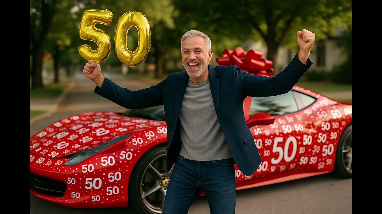 50. urodziny – taneczna piosenka dla wyjątkowego mężczyzny! 🔥