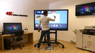 Lavagna interattiva Big Pad Sharp - Touch Viewing Software per presentazioni (8/10)