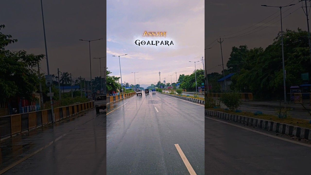 Assam Goalpara Beutiful Road 