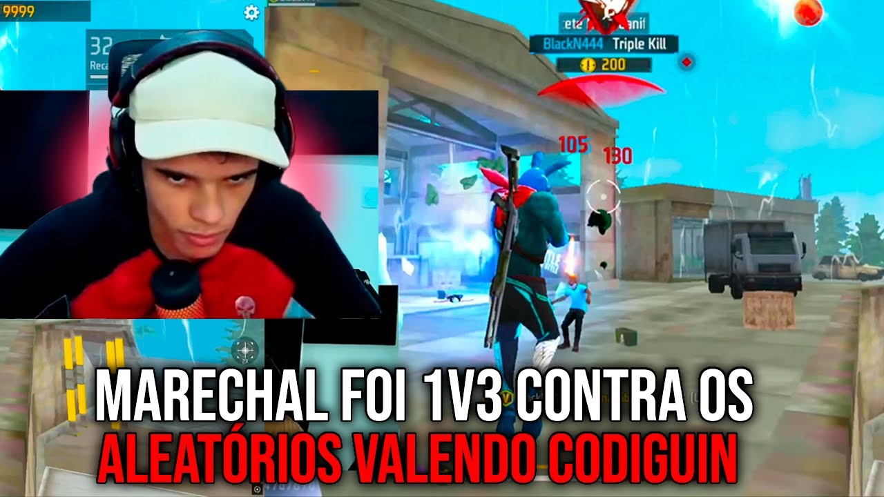 MARECHAL FOI 1V3 CONTRA OS ALEATÓRIOS VALENDO - CODIGUIN