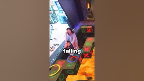 Interactive Floor Is Lava Game @jhongph #lavagame #boardgames #challenge #familygames #gaming #games