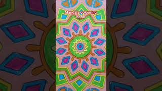 Mandala colouring diy activity shorts mandala coloring diy art youtubeshorts short viral