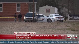 SBI investigating officer-involved shooting in Beaufort County