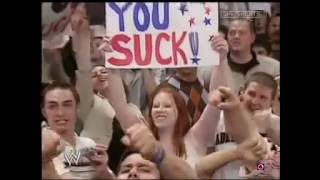 WWE RAW Kurt Angle Snaps At "You Suck" Chants!