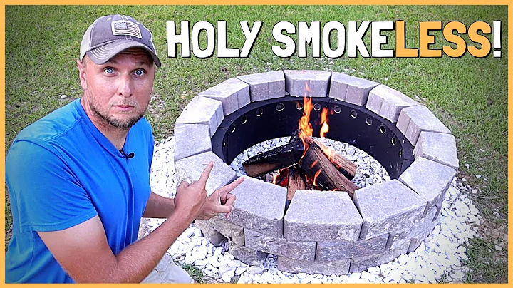 How To Build a DIY Smokeless Fire Pit That Really Works!