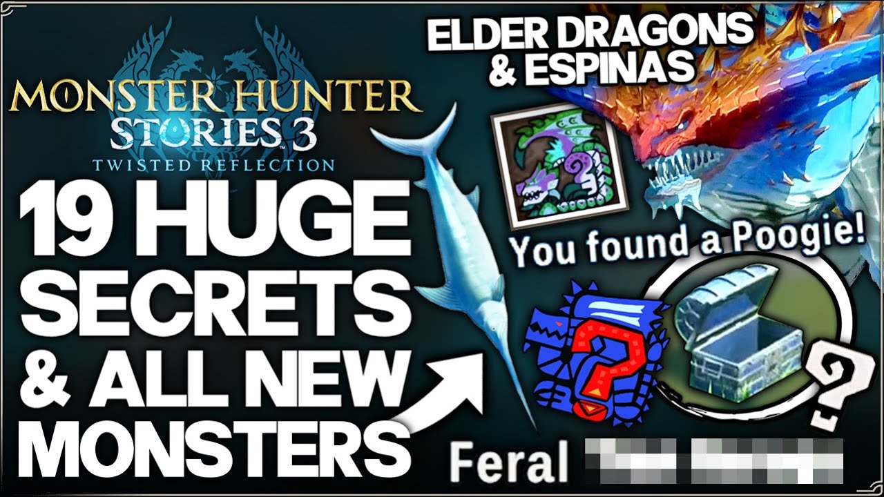 Monster Hunter Stories 3 Demo - 21 BIG Secrets & New Hidden Monsters - New Gameplay, Tips & More!