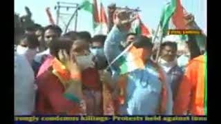 Massibe protest by Sahil Ji Maharaj President of Bhartiya Modi Army JKUT against Former CM Mufti