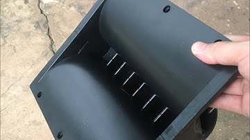 Họng line array chất liệu bằng nhựa tốt .