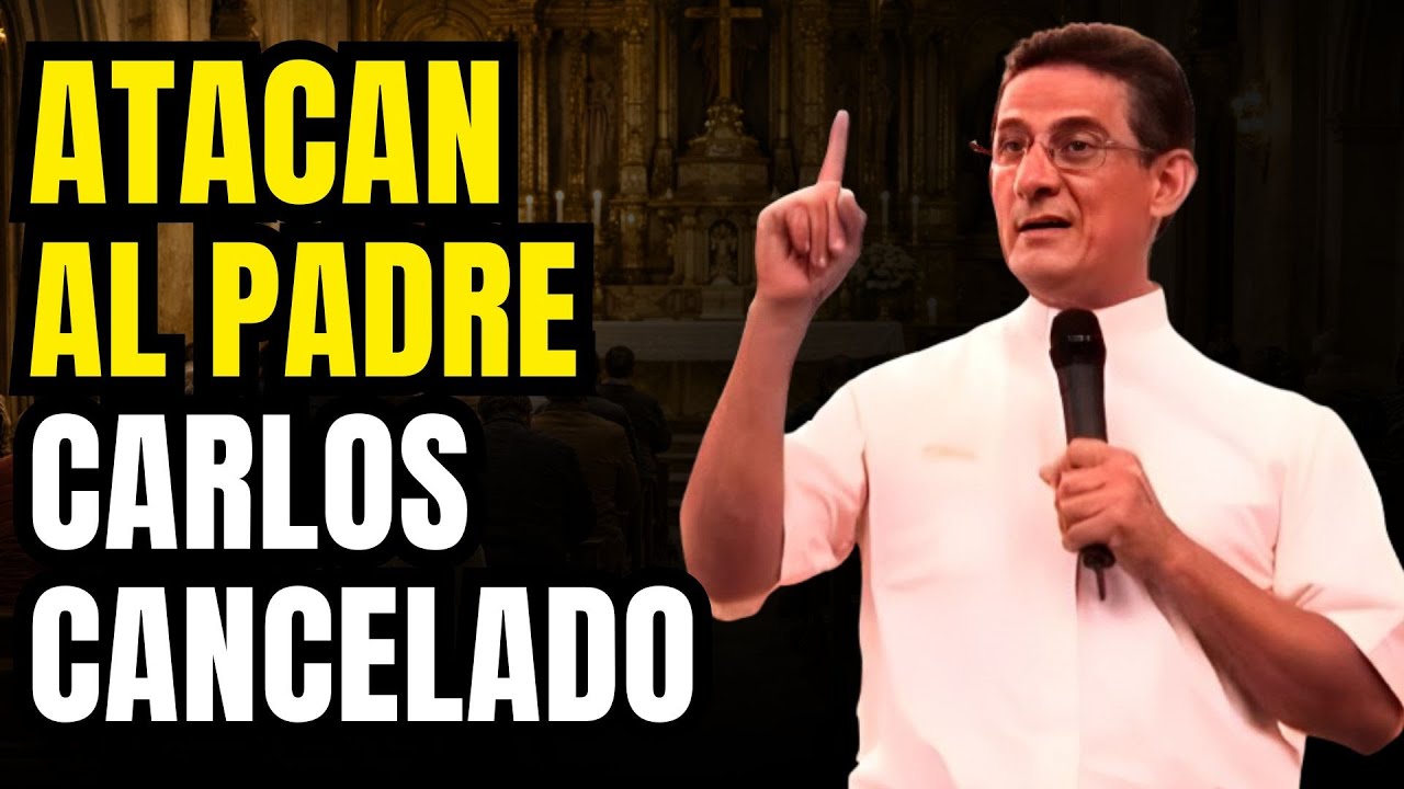 Una Mujer Ataca al Padre Carlos Cancelado en Misa de Sanación...