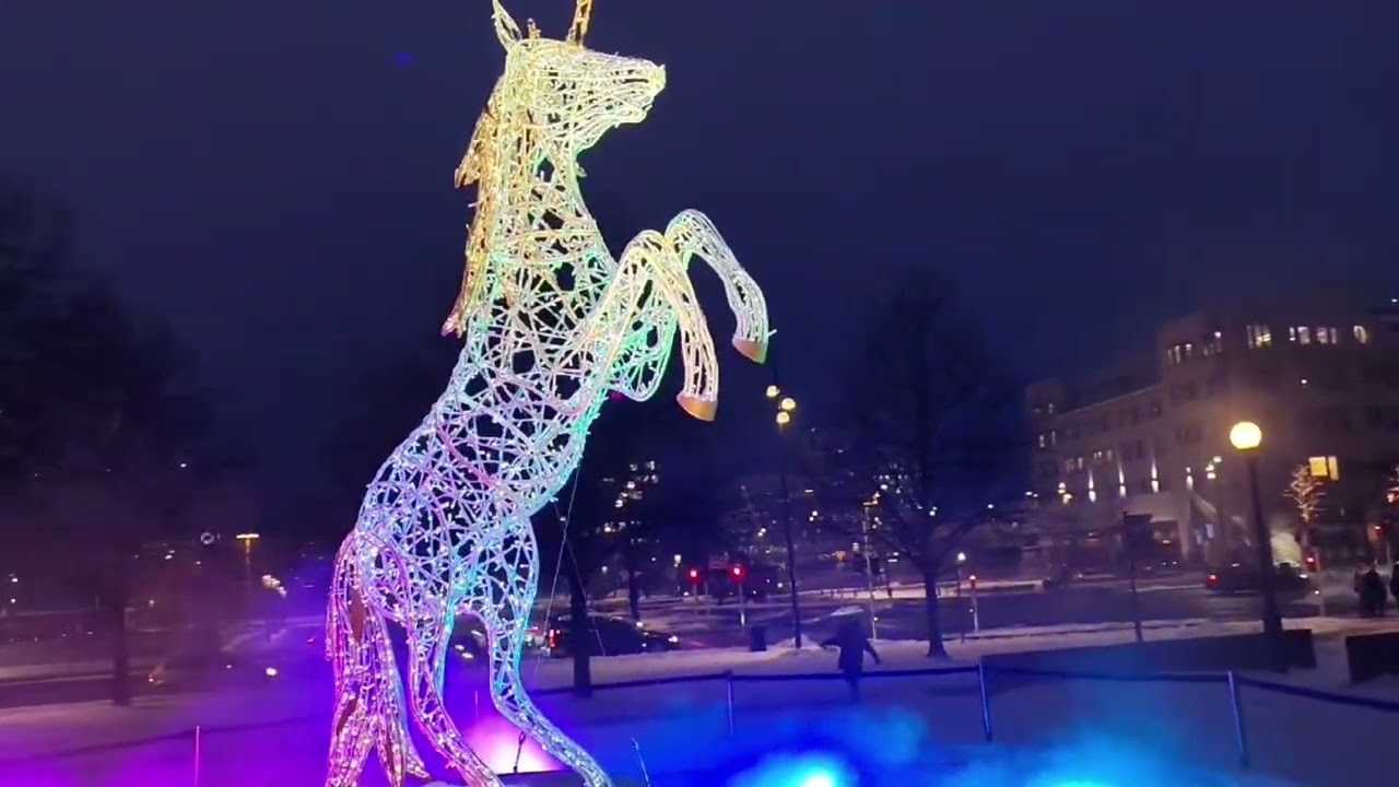 #Drömljus | Enhörningsmagi i #Stadsparken...