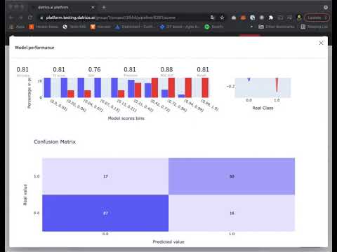 Updated Model Performance Dashboard for Regression and Clusterization