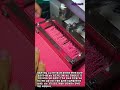 원단에 순식간에 술을 만드는 기계의 정밀함 #worker #process #machine #factory #production