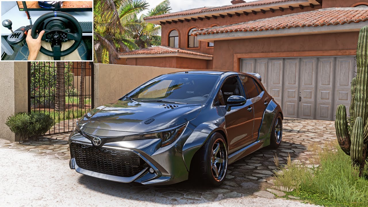 1000HP Toyota Corolla - Forza Horizon 5 | Thrustmaster T300RS +