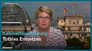 phoenix nachgefragt mit Sabine am Orde zur Kabinettsumbildung | 29.07.26