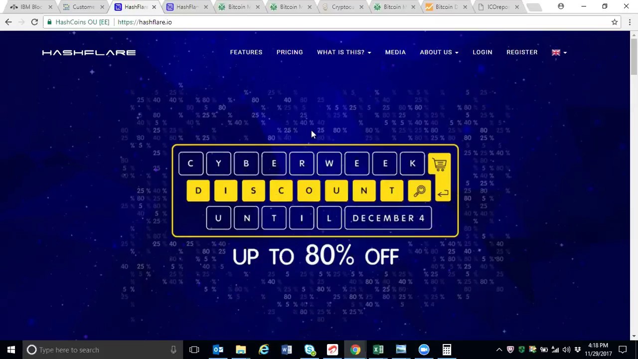 Hashflare best cloud mining contracts available !!!
