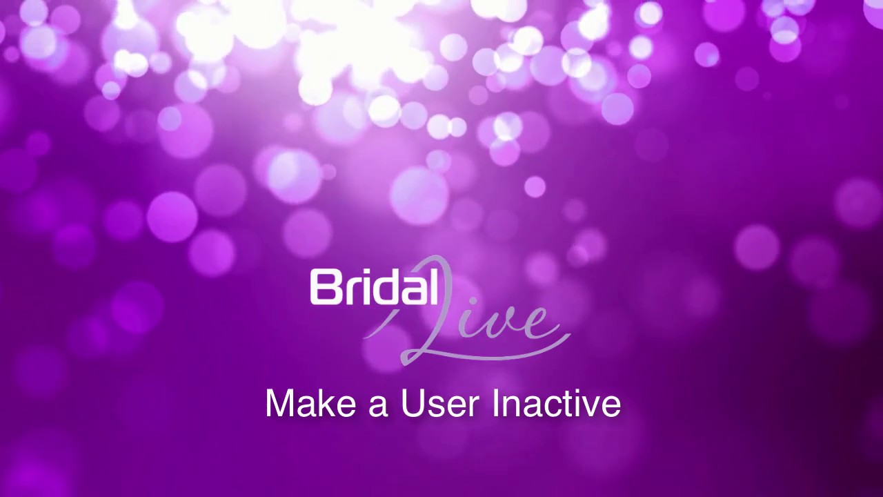 Make a User Inactive 