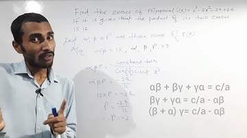 Find the zeroes of Polynomial f(x) = x³ -5x² -2x + 24. if ..
