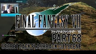 Final Fantasy VII (Custom HD Remaster) Part 68 - Secret Zack Flashback Cutscene